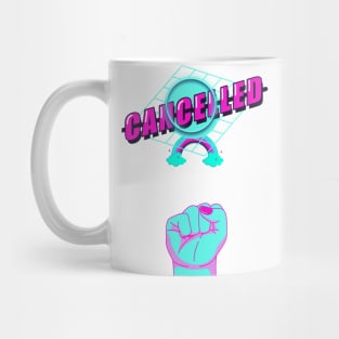 Vaporwave Canceled Mug